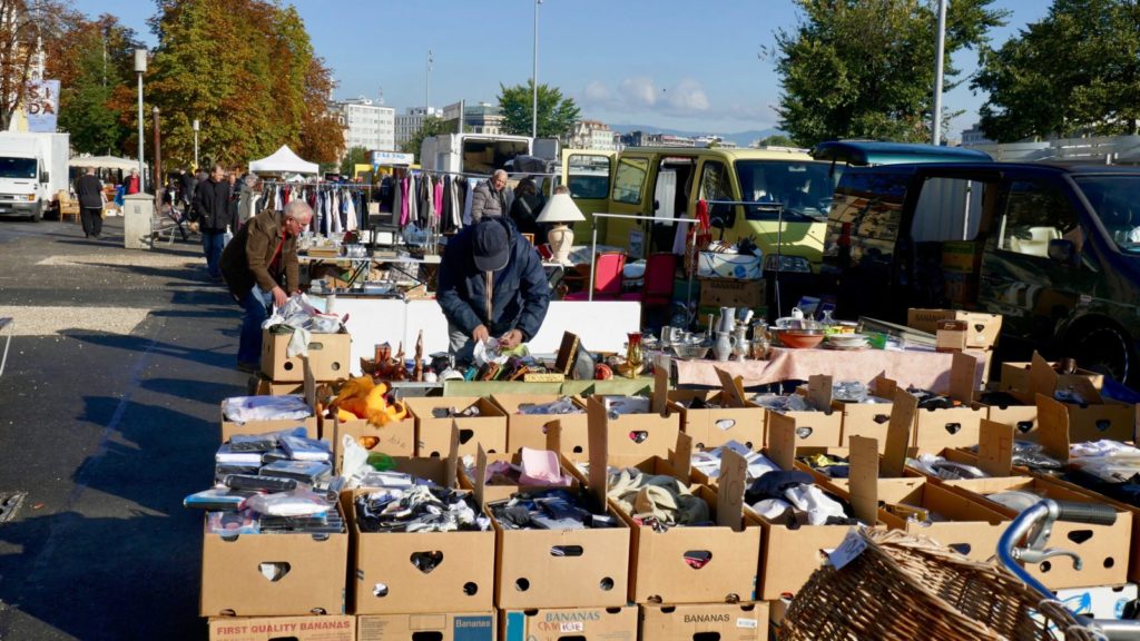 marché aux puces, plainpalais
